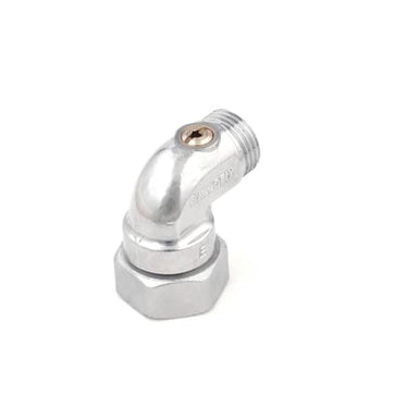 Broen Vano-Vinkel 3/4"x1/2" m/afspærring forkromet - 1