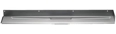 UNIDRAIN LINIE afløbsarmatur rustfrit stål 1000mm 2væg/2gulvfl bejdset - 1