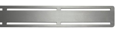 UNIDRAIN LINIE rist rustfrit stål 800mm t/afl.arm børstet - 1