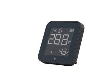 Shelly BLU H&T Display ZB sort - Bluetooth & Zigbee temp-/luftfugtighedssensor - 1