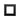 Soft Square Ramme Sort 1x - 1