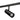 Zip Tube Mini Sort 900lm 3000K - 1