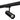 Zip Tube Mini 3 Fase Sort 900lm 3000K - 1