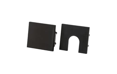 Stripline 230V Outdoor sort endedæksel påbygget kit polycarbonat - 1