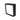 Frame Square Sort LED 6W 3000K Skumring - 1