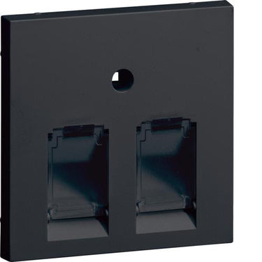 Afdækning for Ecoline dataudtag GMUD29010 i RAL9011 - 1