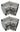 ECOTEC TILBEHØR BØJNING 45DEG (FACADE 2 STK. 80/125 MM) - 1