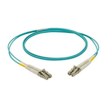 2 Fiber Patch Cord OM4 LC Duplex konnektors. LSZH 5m. - 1