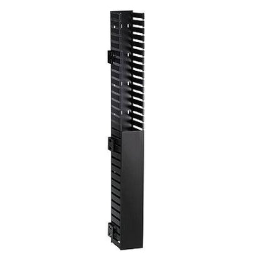 Kabelmanagement lodret 40U side montering B= 74mm - 1