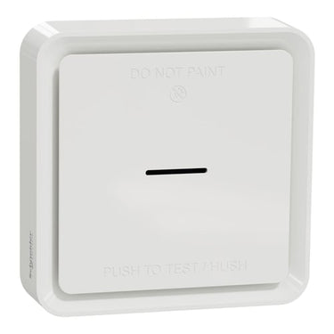 Røgsensor, Wiser, 230V, IP20, Hvid - 1
