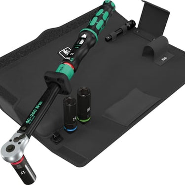 Wera Click-Torque Lock C 3 Bil-hjulskift-sæt 1 6 dele - 1