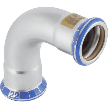 Geberit Mapress bøjning rf (gas) 90° d=22mm - 1