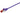 CAT6 F/UTP Network Cable 0.25m, Purple - 1