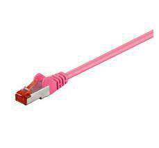 CAT6 F/UTP Network Cable 1.5m, Pink - 1