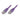 CAT6 F/UTP Network Cable 2m, Purple - 1