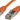 CAT6 F/UTP Network Cable 3m, Orange - 1
