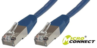 CAT6 F/UTP Network Cable 15m, Blue - 1
