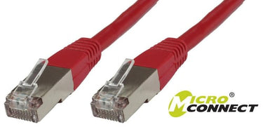 CAT6 F/UTP Network Cable 15m, Red - 1