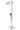 Oras Optima Style Rain termostat t/kar + brus med aftagelig tud krom - 3