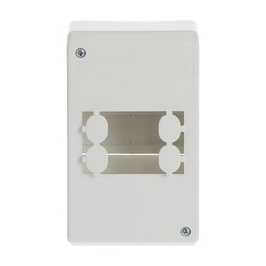 Gruppetavle 4 moduler IP40 hvid RAL9016 95x160x65mm - 1