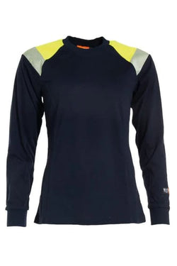 Flammehæmmende 637389 Dame T-shirt str S - 1