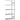 BITO Rustfri reol 2000x1000x500mm tilbygningssektion - 1