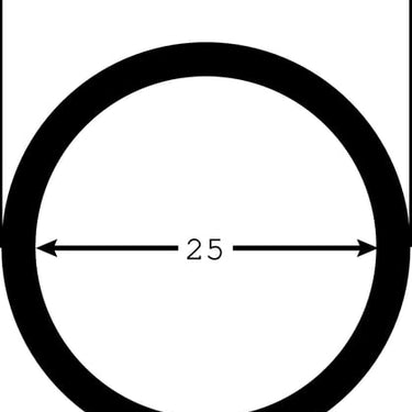 Spiralslange Ø25mm perlehvid - 1