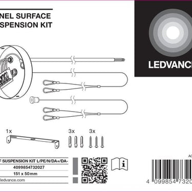 LEDVANCE Panel Surface nedhængningskit DALI 1500mm L/PE/N/DA+/DA- - 1