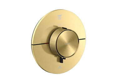 hansgrohe Axor ShowerSelect ID termostat t/indbyg rund børstet bronze - 1