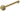 hansgrohe Axor bruserbøjning 1/2" 390mm børstet messing PVD - 1