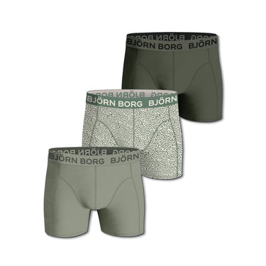 Boxer Multi 3 pak boxershorts str S - 1