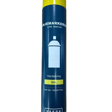 Linjemarkeringsspray gul 750 ml - 1