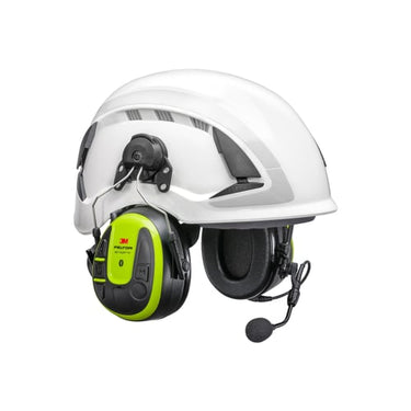 3M PELTOR WS ALERT X+  hjelmmonteret headset med bluetooth MRX21P3E3WS7 klar gul - 1