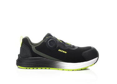 Elten sikkerhedssko LEEVI XXNF Low S3S sort-lime str 39 - 1