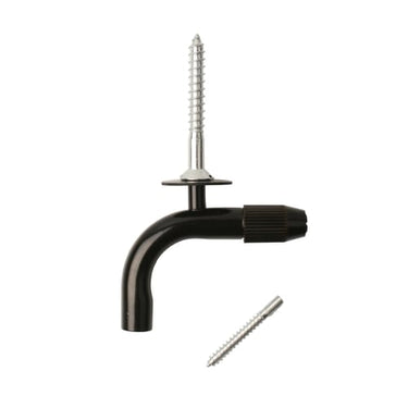 Svanehals lampe-ophængssæt sort - 1