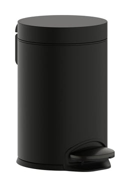 hansgrohe AddStoris pedalspand PVD metal/kunststof 3ltr børstet sort krom - 1
