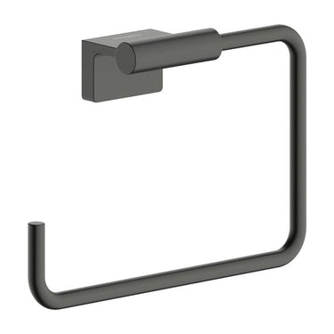 hansgrohe AddStoris S håndklædering PVD metal 189mm børstet sort krom - 1