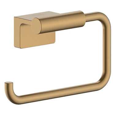 hansgrohe AddStoris S toletpapirholder PVD metal 141mm u/låg børstet bronze - 1