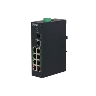 10-Port Unmanaged Switch with 8-Port ePoE, LR2110-8ET-120-V2 - 1