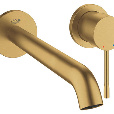 GROHE Essence håndvaskarmatur til indbygning udvendig dele 2-h 5,7l L børstet cool sunrise - 1