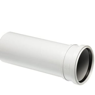 Uponor Decibel afløbsrør med muffe 110 mm 2m - 1