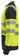 Snickers Hi-Vis sweatshirt kl. 2 str 3XL gul/sort - 2