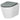Pressalit Trend Combi Pack væghængt toilet m/sæde hvid/mat dusty green - 1