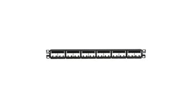 Patchpanel 24 port utp uden konnekter 1U - 1