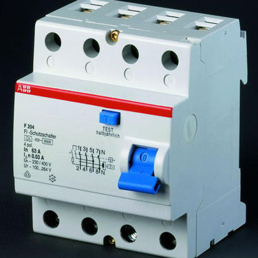 Fejlstrømsafbryder pfi 40A 4 polet 300MA F204A-40/0,3 - 1