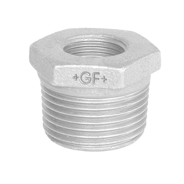 Nippelmuffe galvaniseret koncentrisk 2 x 3/4 - 1