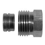 SO01001-08*1/4" Messing nippel tilslutning 8 x 1/4" - 1