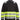 Snickers Hi-Vis sweatjakke lang lynlås kl. 1 str 3XL sort/gul - 2