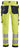 Snickers High-viz stretch buks m. hylsterlommer kl.2 6243 gul/navy str. 48 - 2