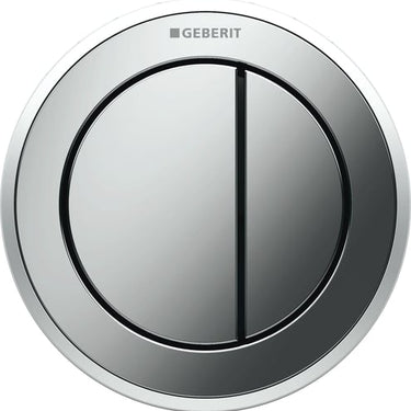 Geberit Omega10 betjeningsplade til møbel mat/krom - 1